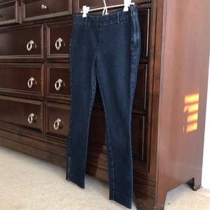 J.crew stretch denim Minnie pants size 6, rare!